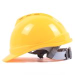 成楷科技（CK-Tech） 工地安全帽 CKT-V1 新国标 ABS防砸抗冲击 透气款 V字型黄色 1顶