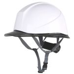 成楷科技（CK-Tech） ABS安全帽 CKT-NTB-1 防砸抗冲击耐穿刺 双色大帽檐 白色 1顶