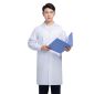 星工（XINGGONG）男女长袖白大褂 学生实验室食品卫生工作服搬运工劳保服XG-DG2 XXXL码