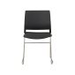 威斯敦  XSBK-842-4C 会议椅职员椅培训椅洽谈椅(黑、白、灰、蓝，黄5色可选）450*580*800