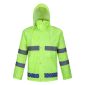 成楷科技（CK-Tech） 雨衣雨裤套装 CKB-Y111 户外骑行电动车 反光分体式 荧光绿 L码