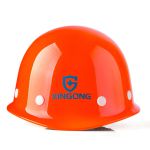星工（XINGGONG）透气ABS安全帽工地领导监理工程建筑施工工程帽防砸头盔  橙色 近电报警器XGA-1T旋钮