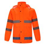 成楷科技（CK-Tech） 雨衣雨裤套装 CKB-Y111 户外骑行电动车 反光分体式 橙色 2XL码