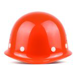 星工（XINGGONG）透气ABS安全帽工地领导监理工程建筑施工工程帽防砸头盔  橙色XGA-1T按键