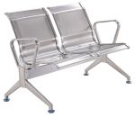 威斯敦 不锈钢连排椅机场椅候车椅医院候诊椅银行等候椅 两人位   PY022     1200*680*780