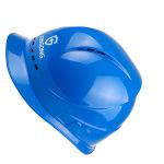 星工（XINGGONG） 透气型安全帽工地高强度ABS领导监理工程帽工地防砸抗冲击头盔 免费印字 蓝色 近电报警器XGA-3按键