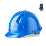 星工（XINGGONG）ABS透气安全帽工地施工电力领导监理建筑工程帽防砸三筋头盔 XGA-5按键近电报警器