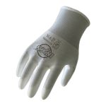 赛立特安全（SAFETY-INXS） 通用手套 白色尼龙PU涂胶手套维修搬运施工 耐磨透气灵巧 N10550NL 7码 1双