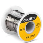 得力（deli）松香芯免清洗焊锡丝焊丝电烙铁焊接线径1.0mm250g DL395250