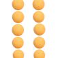矩步引领 乒乓球三星级成人比赛训练用耐打球比赛新材料兵乓球黄色10个装