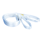 泰州全力 聚酯纤维白色扁平两头扣吊带（白色2t） 55*12*5800+500/500,材质:涤纶