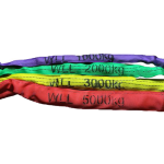 泰州全力 聚酯纤维柔性两头扣吊带（白色60t） 60吨6.4米