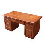 洛港 01款海棠色新中式木质书桌家用办公桌写字台 1200*600*750