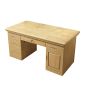 洛港 03款原木色新中式木质书桌家用办公桌写字台 1400*600*750