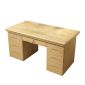 洛港 02款原木色新中式木质书桌家用办公桌写字台 1400*600*750