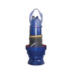 亚太泵阀  潜水轴流泵 YTGM600QZ-100G/55,叶轮角度-2度,水泵泵体、叶轮、油室等过流部件材质为高耐磨性能的耐磨铸铁KmTBCr20Mo2Cu1,SKF轴承
