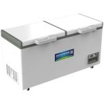 圣托（Shentop） 冷柜商用大容量全冷冻商用冰柜速冻单温冷藏柜节能冷冻柜卧式400升以上双门冷冻冰柜 STLW-C488