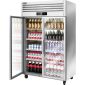 圣托（Shentop） 厨房展示柜冷藏冰箱 双门水果蔬菜保鲜柜 商用冰柜玻璃门蛋糕饮料柜 STLN-ZC22