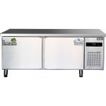 圣托（Shentop） 奶茶店不锈钢冰柜水吧台 保鲜冷藏柜操作台 1.8米平冷工作台商用 STLN-TC18