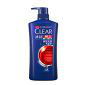 清扬（CLEAR）男士去屑洗发露多效水润型蓝瓶650g
