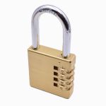 宝誉德 密码锁 CR-04K 锁,型号规格:CR-04K;材质：铜-锁体锁50mm柄长30MM.四段密码.,材质:铜