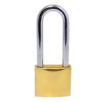 宝誉德 长柄铜挂锁 40 MM 锁；型号规格：40 MM, 统一锁芯
