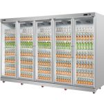 圣托（Shentop） 饮料展示柜商用冰箱 分体式风冷水果保鲜柜 便利店冷藏柜外置机啤酒柜 STLS-GD5