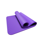 玛锐恩 专业瑜伽垫锻炼健身双人加厚加宽瑜伽垫紫色80*185*1cm