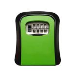罕码 墙置式密码型钥匙存储盒-绿色   HMLK0768GR   90*38*116