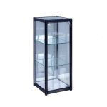 洛港 框架成品钢化玻璃发货玻璃展示柜陈列柜展柜 400*400*1000