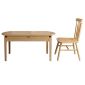 洛港 原木色1.5米+八椅餐桌椅组合圆形饭桌多功能可伸缩折叠餐桌 1500*860*760