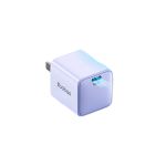 羽博（Yoobao）YAD-C010B 氮化镓苹果充电器头20W/27W/33W快充头紫色
