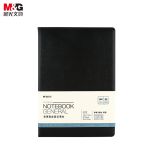 晨光(M&G)  B5/18K 80张黑色办公笔记本子会议记录皮面本普惠型日记本商务记事本子APYE3K78