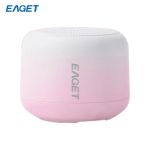 忆捷（EAGET） EK01蓝牙音箱 360度环绕立体声震撼低音音效 蓝牙V5.1播放小巧便携迷你 粉色