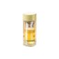 富光（FUGUANG） 男女士茶水分离便携商务单双层玻璃杯透明水杯 (柠檬黄230ML)