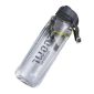 富光（FUGUANG） 大容量户外健身塑料杯便携背带运动水壶 (灰色-2200ML（背带）)