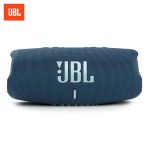 JBL CHARGE5 音乐冲击波五代便携式蓝牙音箱+低音炮 户外防水防尘 增强版赛道蓝色