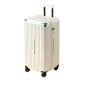 麦卡瑞 新品加厚款行李箱学生大容量密码箱小清新旅行拉杆箱白色30寸
