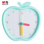 晨光(M&G) 文具时钟模型 小学生钟点学习器 幼儿园可爱小苹果时钟学习器 钟表模型教具ASD99866考试推荐新年礼物