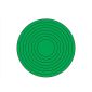 琦域 压力表防水防潮标签 绿色整圆弧 100MM（贴）