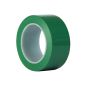 琦域 安全地标PVC地板警戒胶带 60mm*33米 绿色（卷）