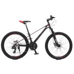 凤凰（Phoenix） 24英寸FNIX系列山地自行车合金车架单车24速XA200黑红色