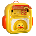 迪漫奇（Dimoarch） 小黄鸭电动背包储钱罐 (电池款)+配件包 CQ002-1A