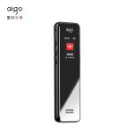 爱国者（aigo）R6933pro录音笔32G专业录音器一键录音设备录音笔转文字会议记录 炫黑