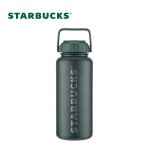星巴克（Starbucks） 经典系列高颜值咖啡茶水保温杯办公便携经典款不锈钢运动壶960ml
