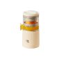 HYUNDAI无线便携式榨汁杯柳橙机家用小型充电果汁机礼品料理搅拌机随行杯 柳橙机HB-ZC01白色