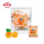 阿麦斯（amos） 4D甜橙桃爆汁软糖 500g/袋