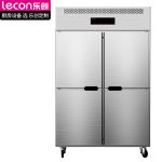乐创（lecon） 商用四门冷冻冰柜保鲜柜大容量不锈钢四门双温直冷款LC-CK-SW403
