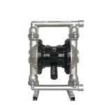 FGO气动隔膜泵 QBY-40 QBK-40不锈钢+橡胶膜片DN40 1.5寸