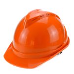 海华 高强度安全帽ABS头盔 一指键式调节 HH-A8 橘色(顶)